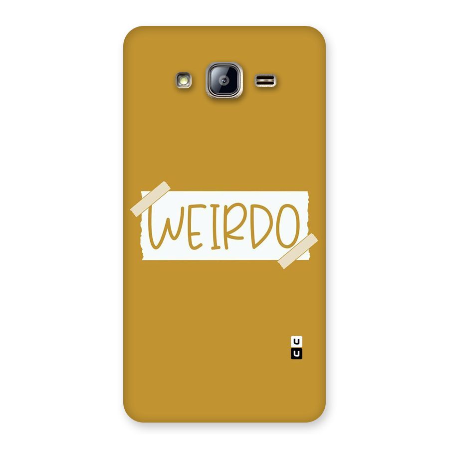 Simple Weirdo Back Case for Galaxy On5