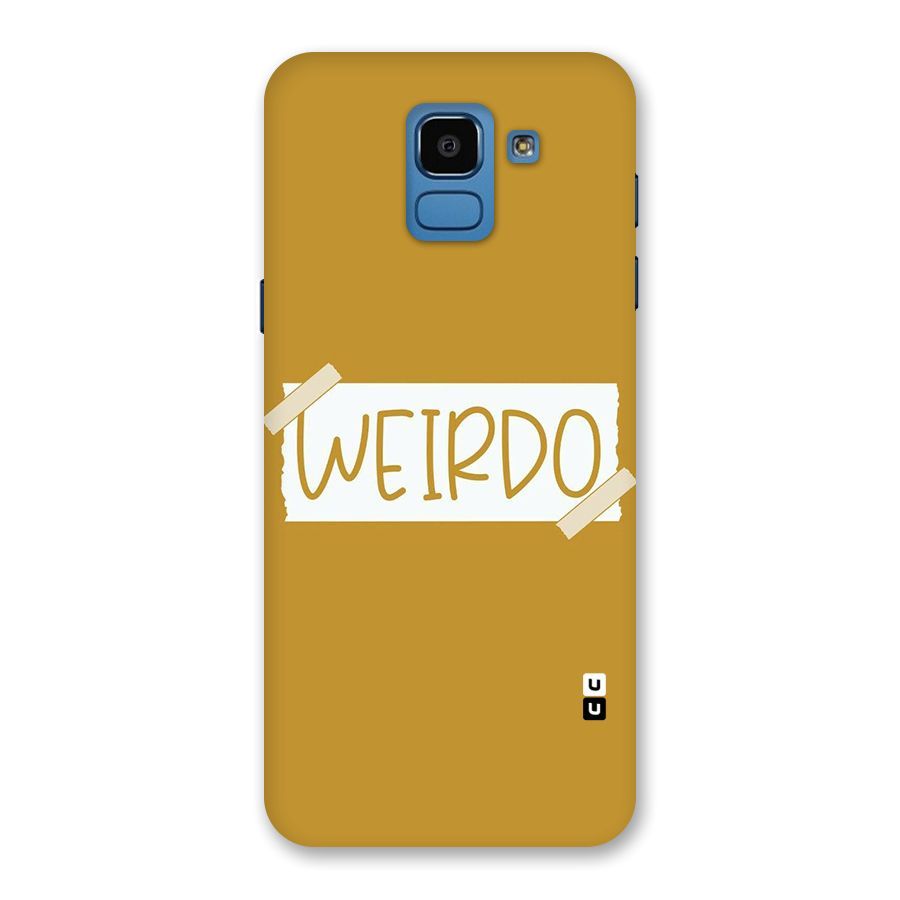 Simple Weirdo Back Case for Galaxy On6