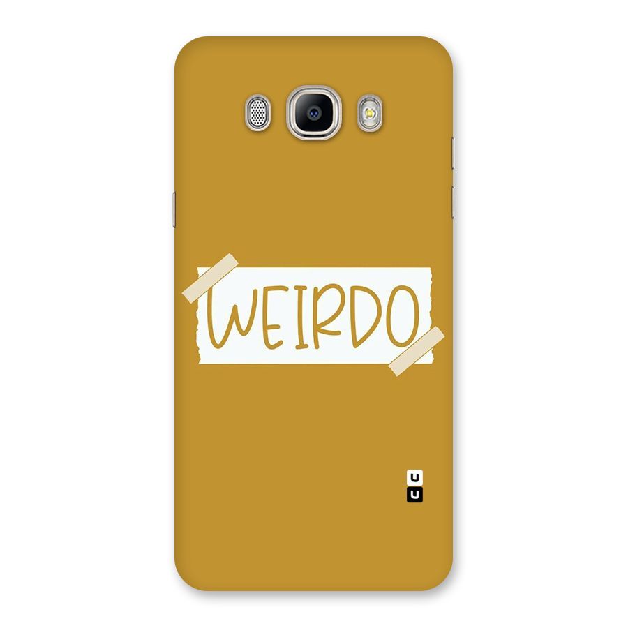 Simple Weirdo Back Case for Galaxy On8