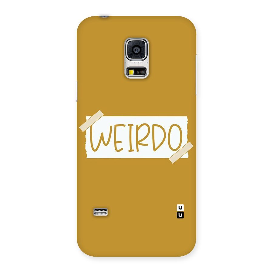 Simple Weirdo Back Case for Galaxy S5 Mini