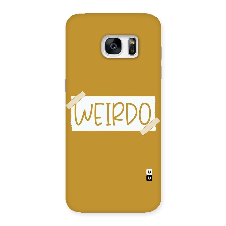 Simple Weirdo Back Case for Galaxy S7 Edge