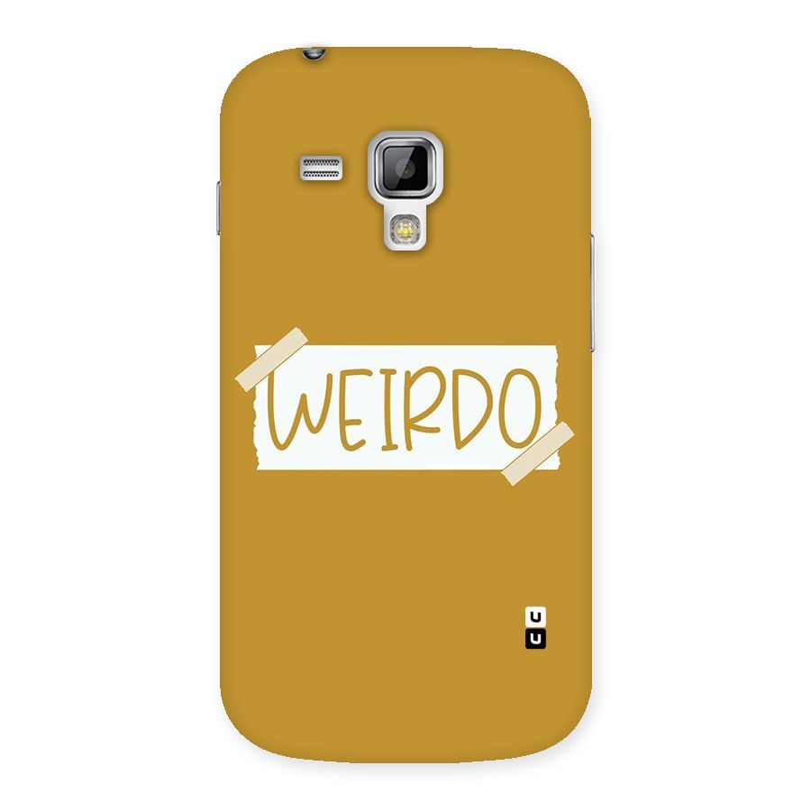 Simple Weirdo Back Case for Galaxy S Duos