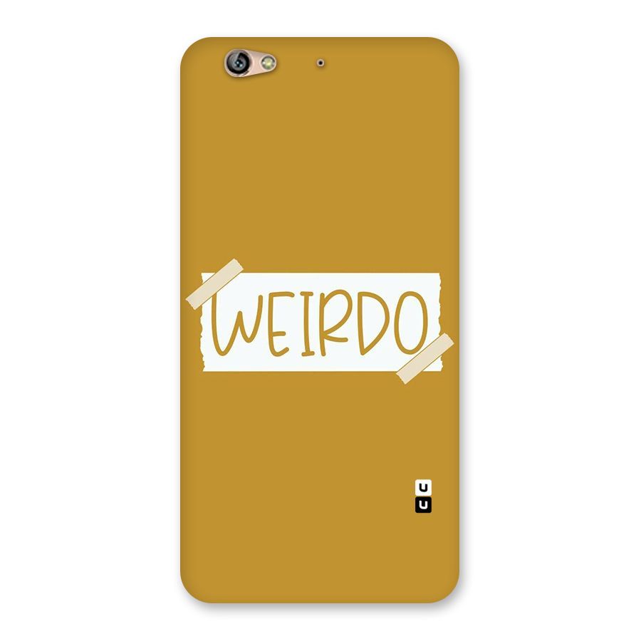 Simple Weirdo Back Case for Gionee S6