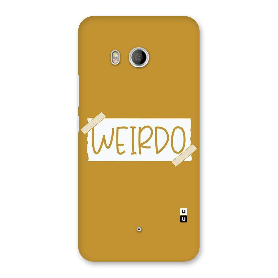 Simple Weirdo Back Case for HTC U11
