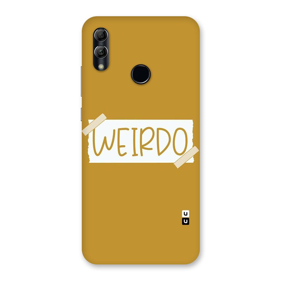 Simple Weirdo Back Case for Honor 10 Lite