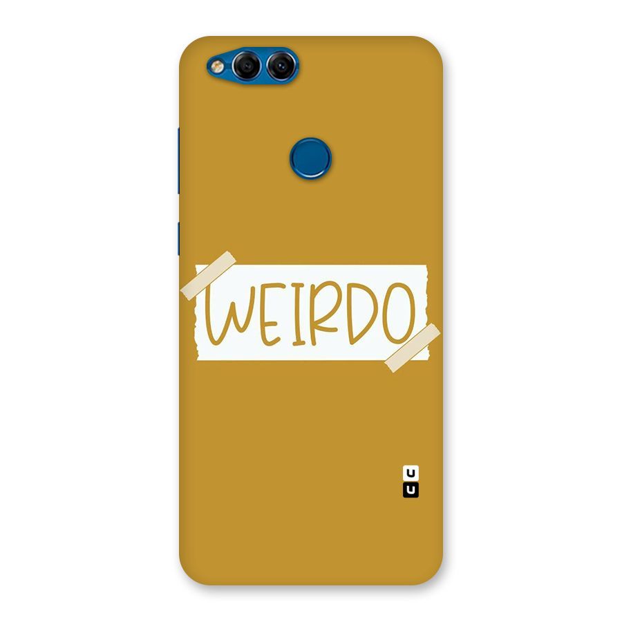 Simple Weirdo Back Case for Honor 7X