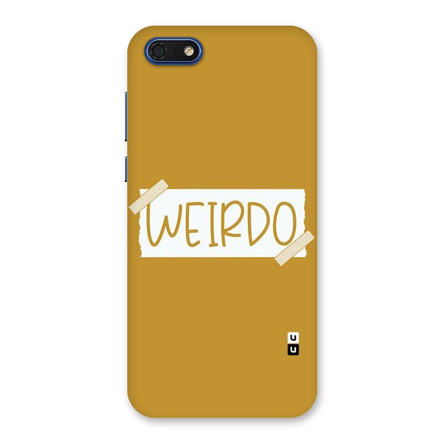Simple Weirdo Back Case for Honor 7s