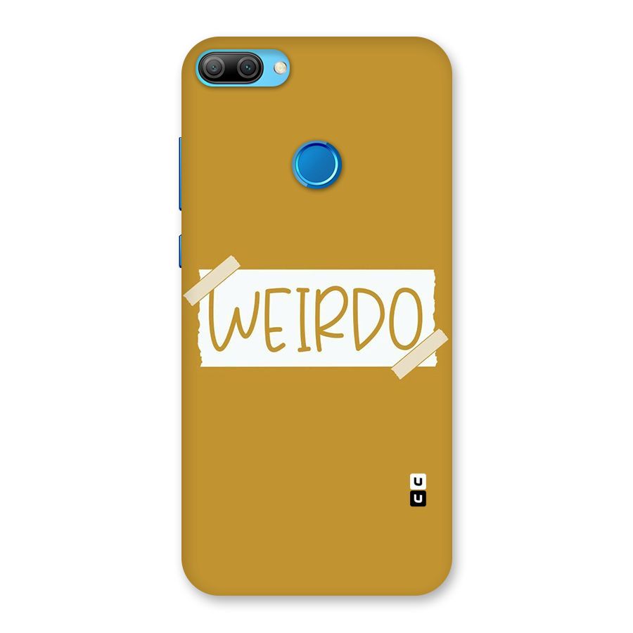 Simple Weirdo Back Case for Honor 9N