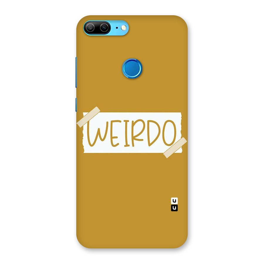 Simple Weirdo Back Case for Honor 9 Lite
