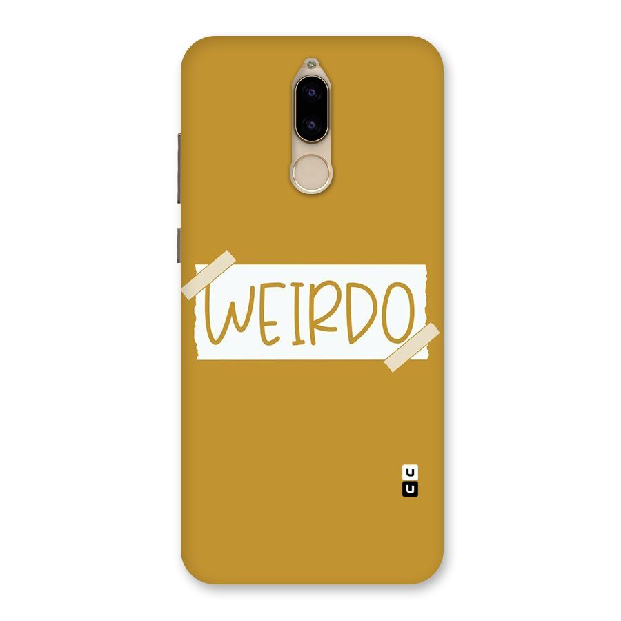 Simple Weirdo Back Case for Honor 9i
