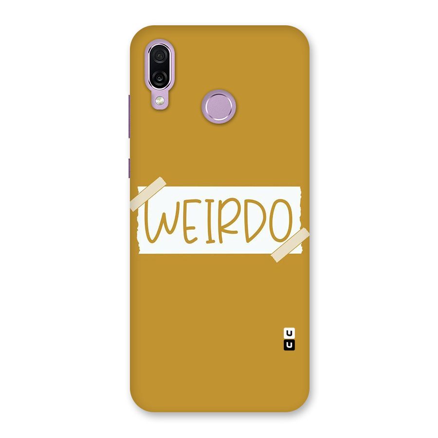 Simple Weirdo Back Case for Honor Play