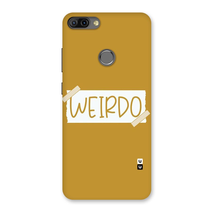 Simple Weirdo Back Case for Infinix Hot 6 Pro