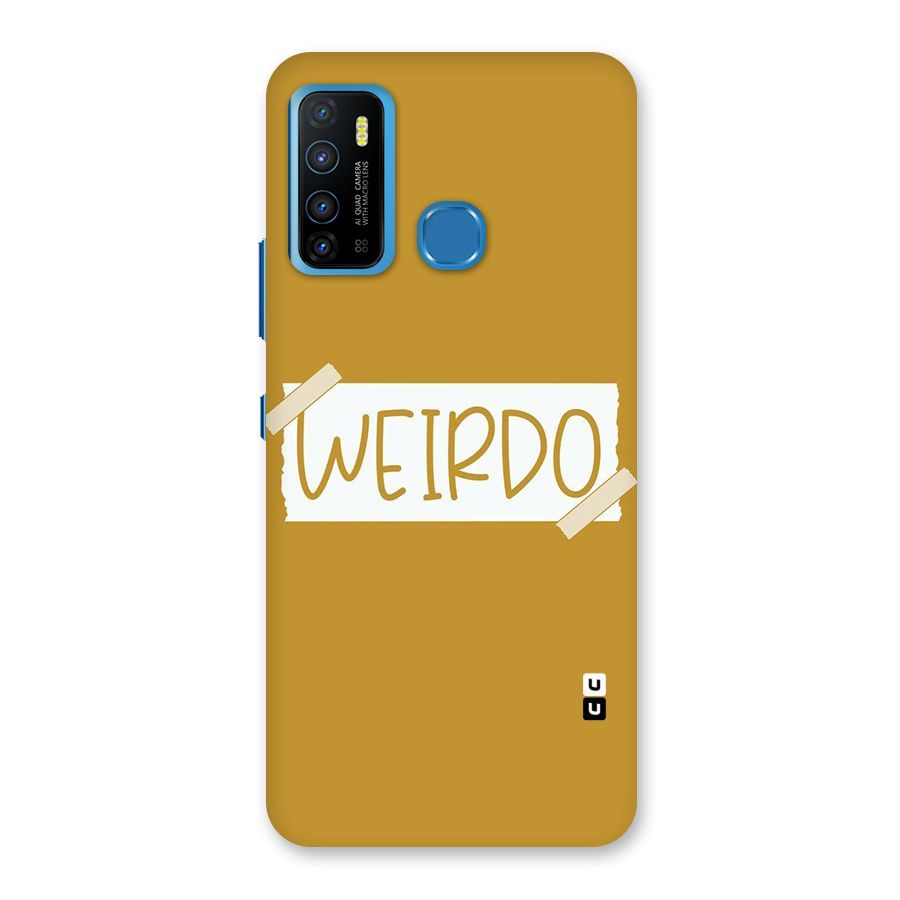 Simple Weirdo Back Case for Infinix Hot 9