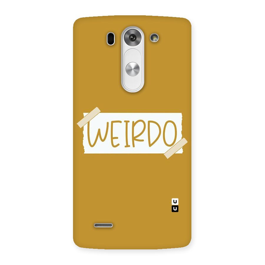 Simple Weirdo Back Case for LG G3 Mini