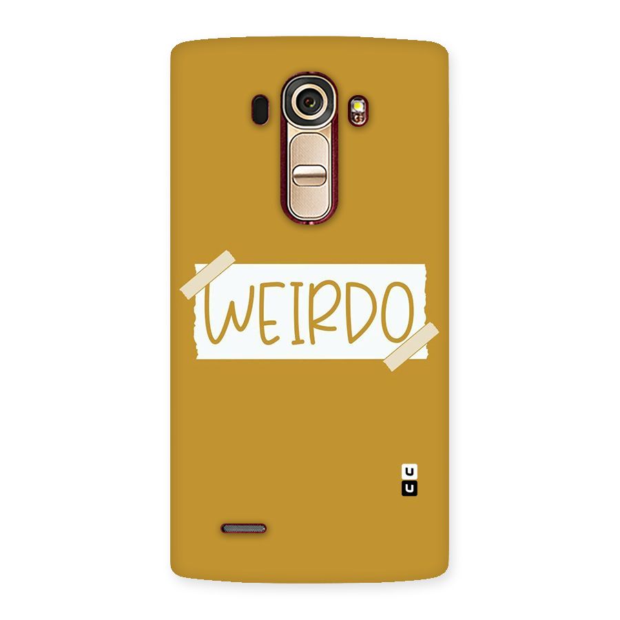 Simple Weirdo Back Case for LG G4