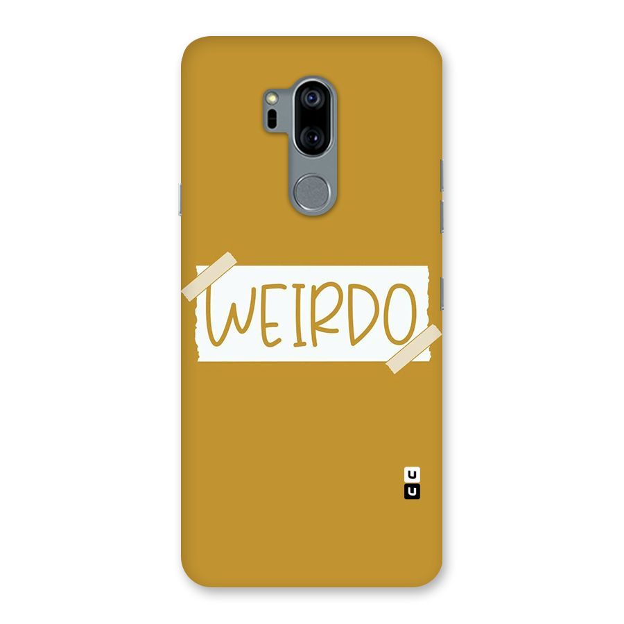 Simple Weirdo Back Case for LG G7