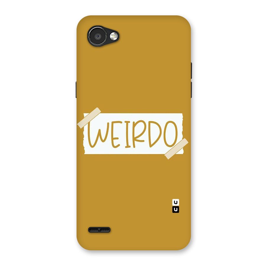 Simple Weirdo Back Case for LG Q6