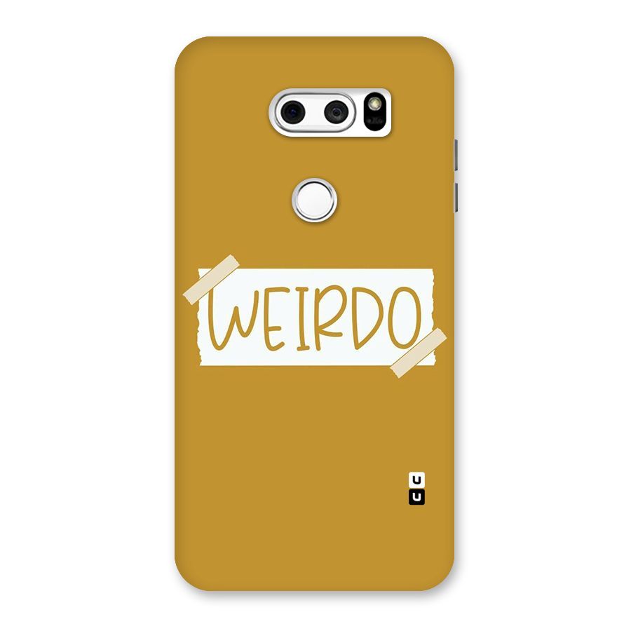 Simple Weirdo Back Case for LG V30