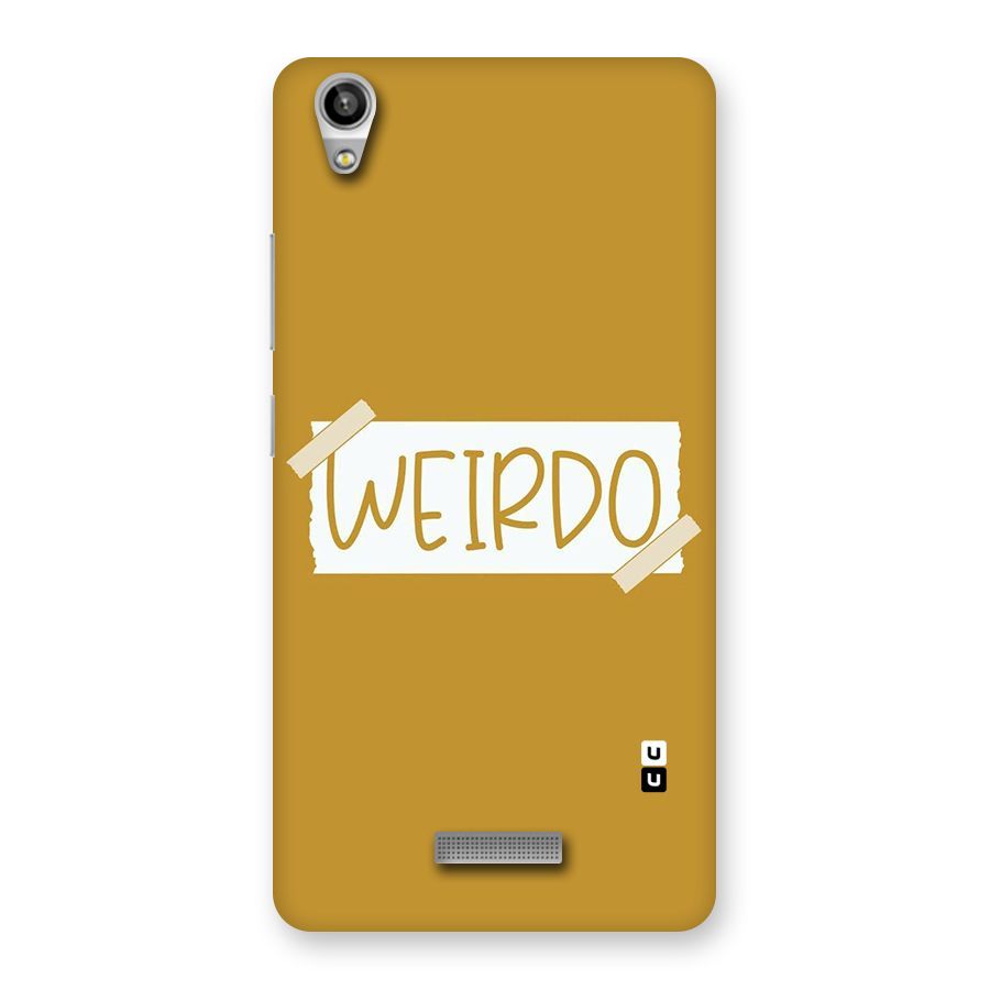 Simple Weirdo Back Case for Lava-Pixel-V1