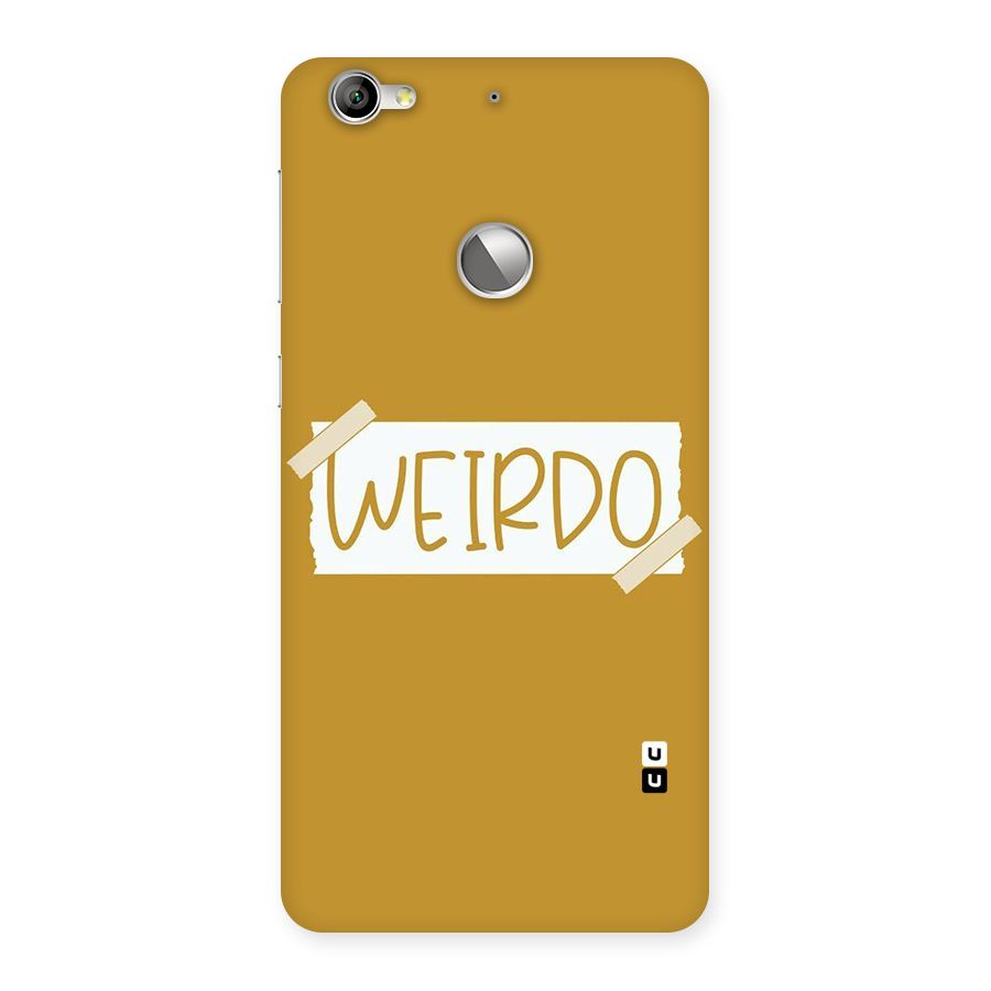 Simple Weirdo Back Case for LeTV Le 1s
