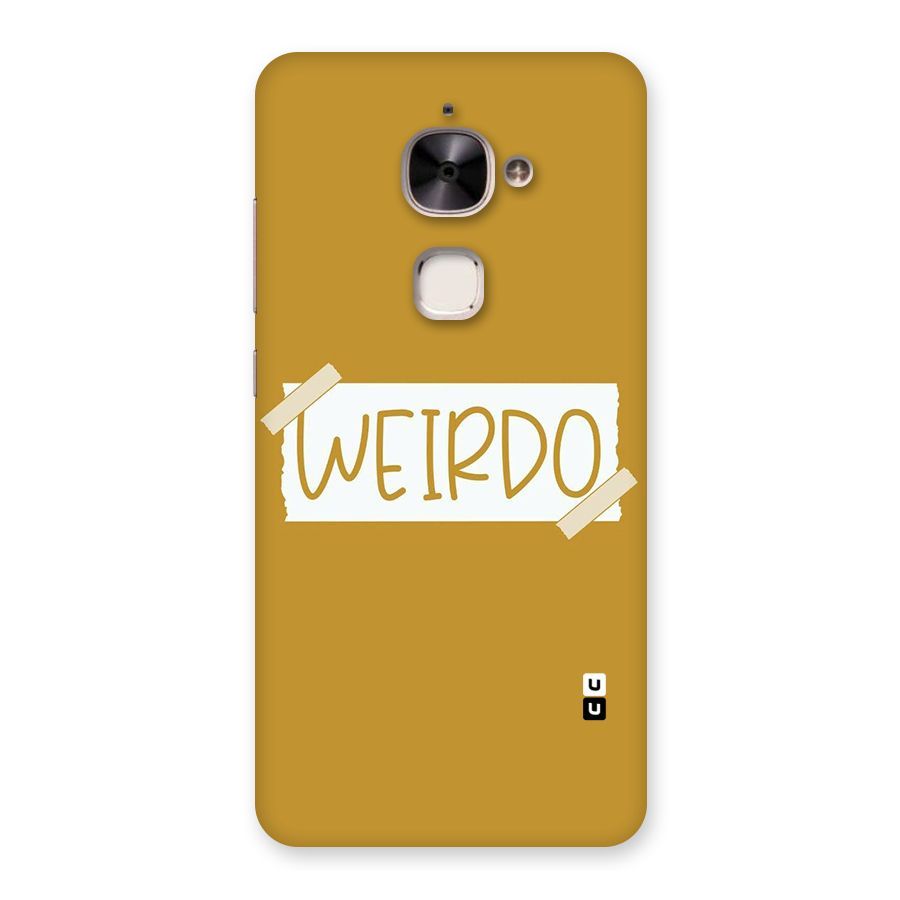 Simple Weirdo Back Case for Le 2