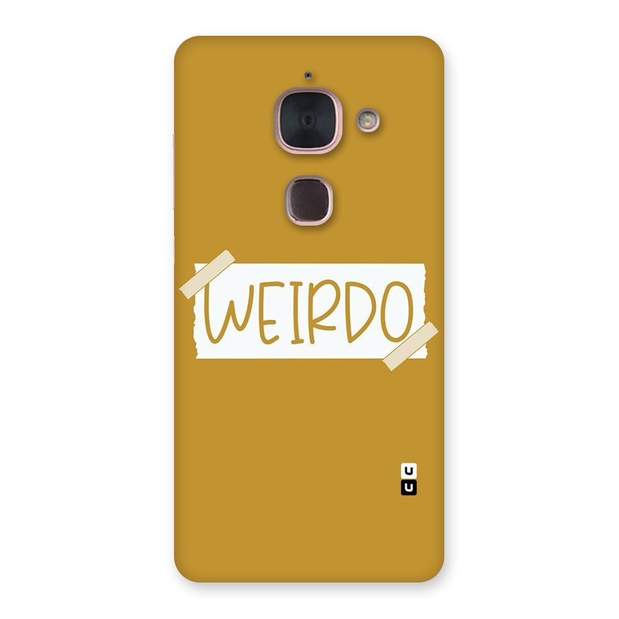Simple Weirdo Back Case for Le Max 2