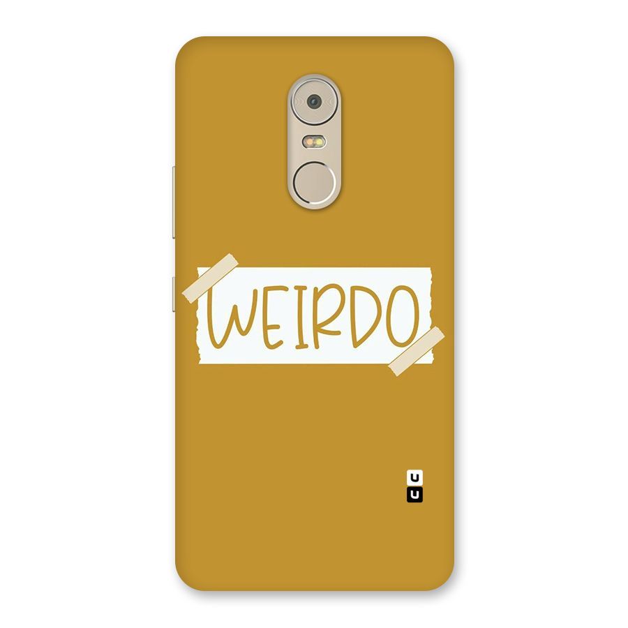 Simple Weirdo Back Case for Lenovo K6 Note