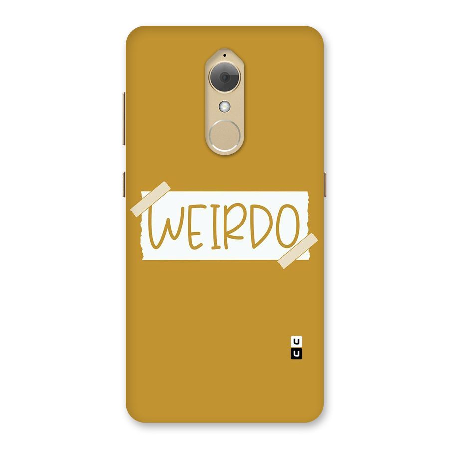 Simple Weirdo Back Case for Lenovo K8