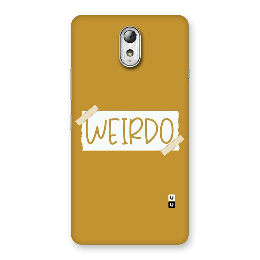 Simple Weirdo Back Case for Lenovo Vibe P1M