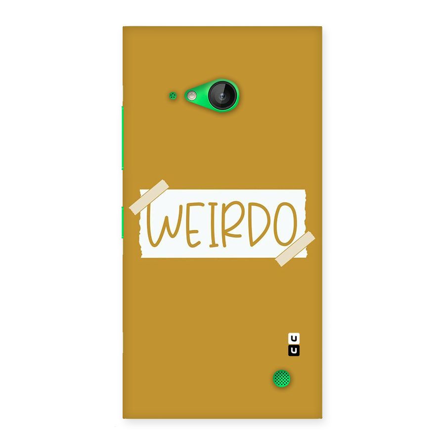 Simple Weirdo Back Case for Lumia 730