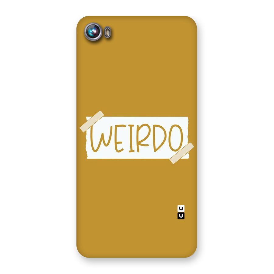 Simple Weirdo Back Case for Micromax Canvas Fire 4 A107