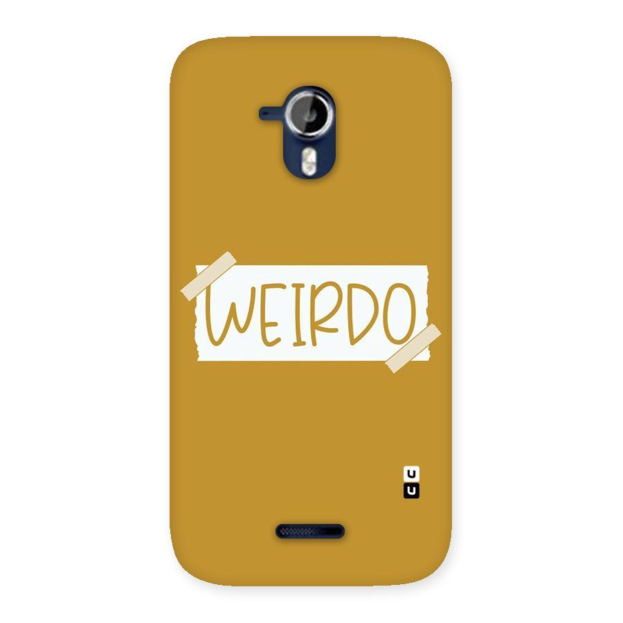 Simple Weirdo Back Case for Micromax Canvas Magnus A117