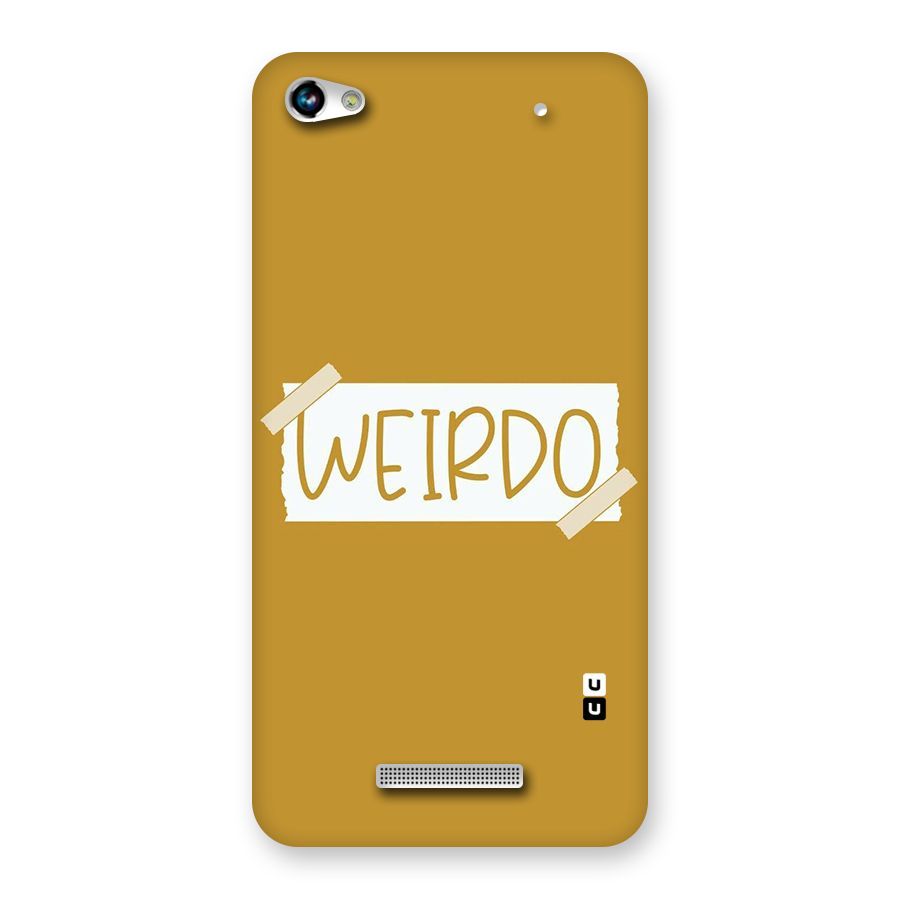 Simple Weirdo Back Case for Micromax Hue 2