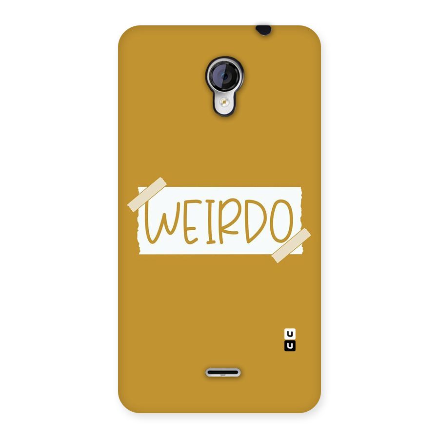 Simple Weirdo Back Case for Micromax Unite 2 A106