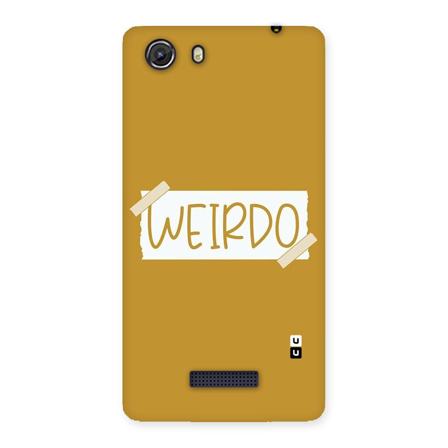 Simple Weirdo Back Case for Micromax Unite 3
