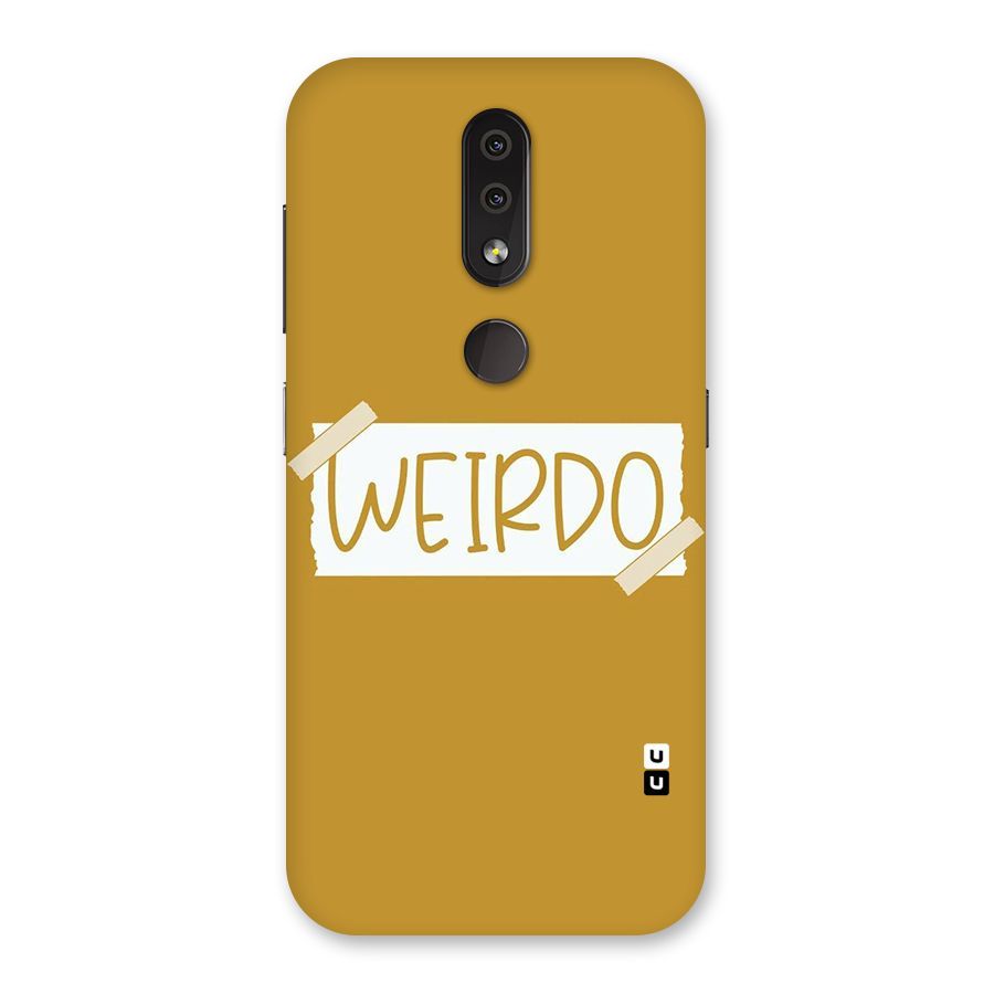 Simple Weirdo Back Case for Nokia 4.2