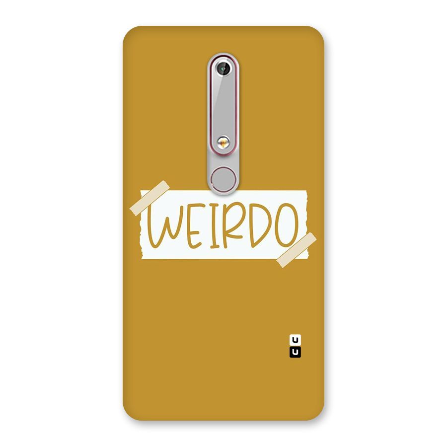 Simple Weirdo Back Case for Nokia 6.1