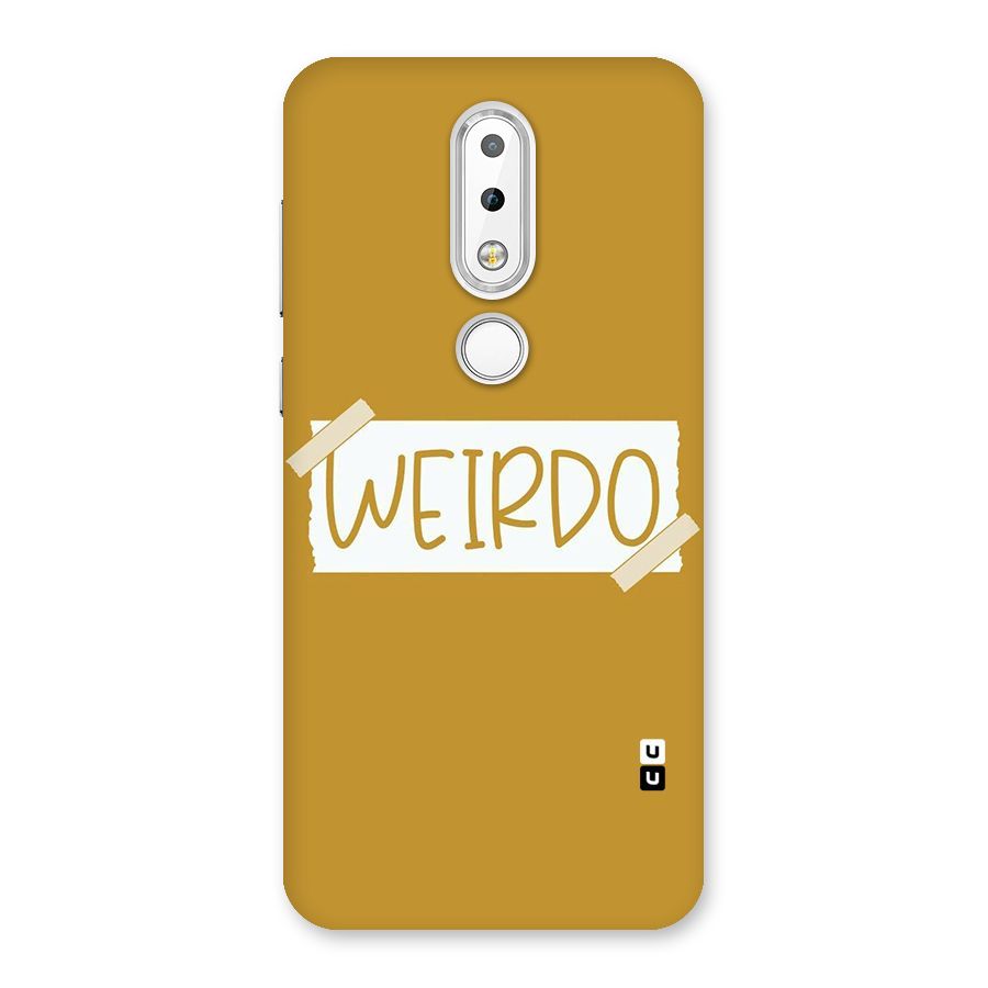 Simple Weirdo Back Case for Nokia 6.1 Plus