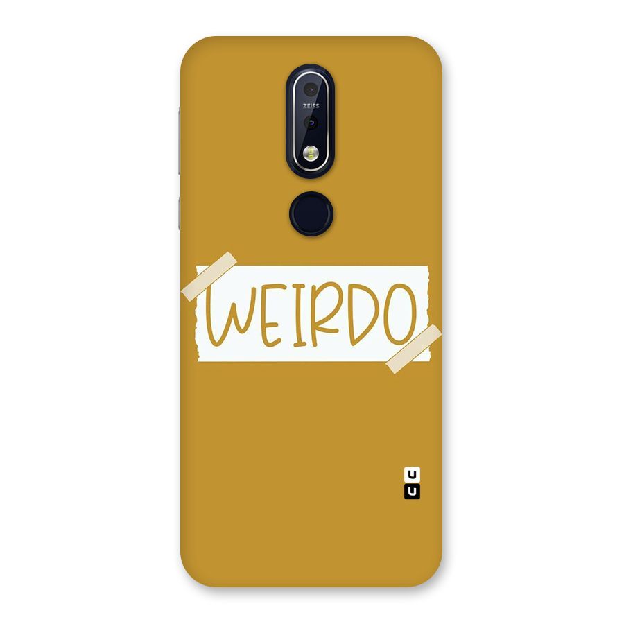 Simple Weirdo Back Case for Nokia 7.1