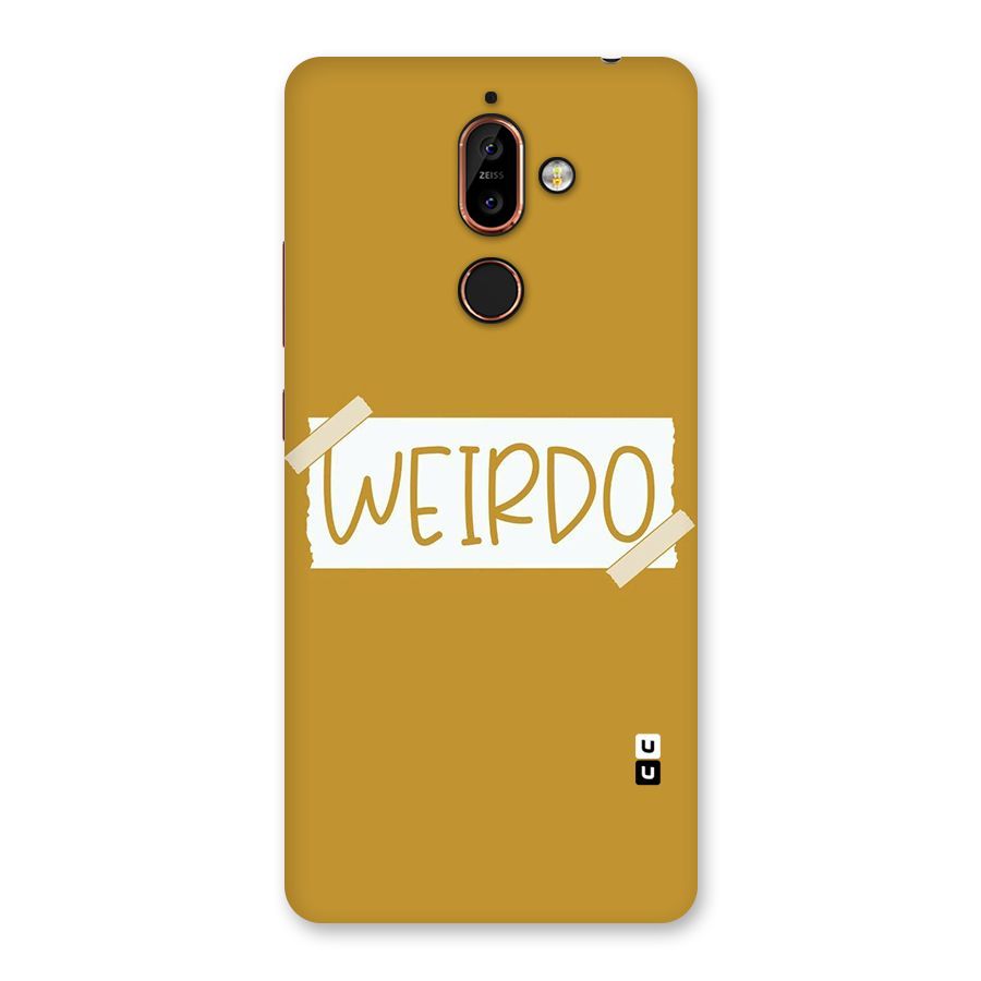 Simple Weirdo Back Case for Nokia 7 Plus