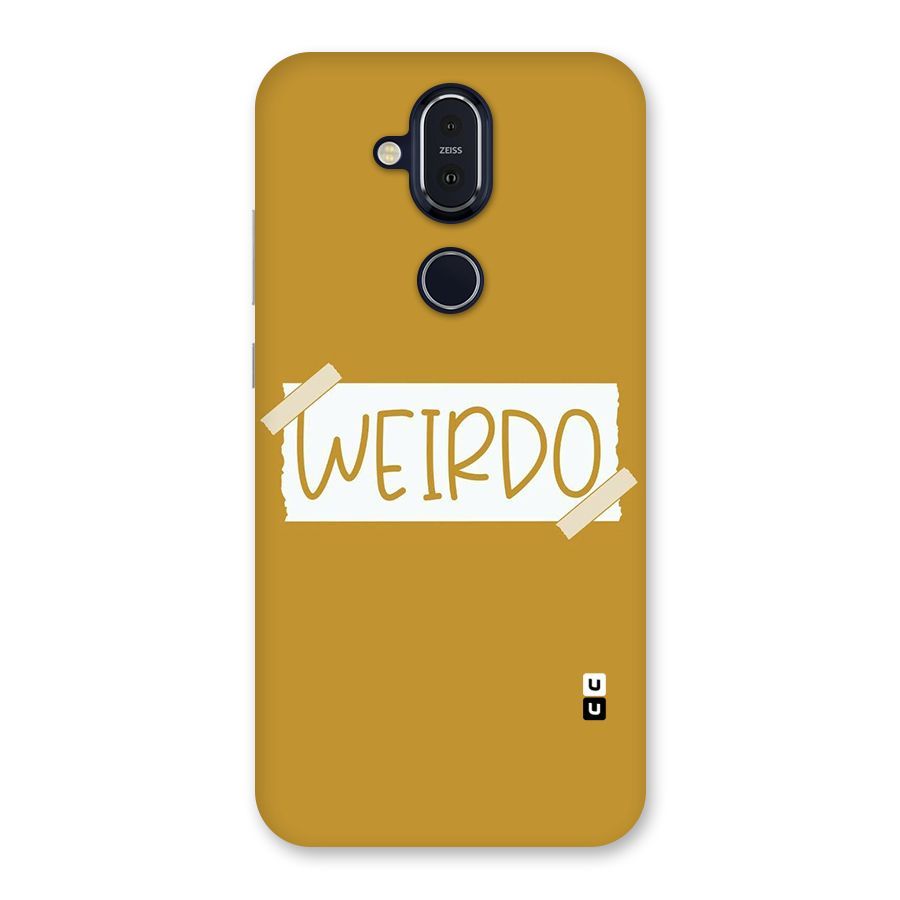 Simple Weirdo Back Case for Nokia 8.1