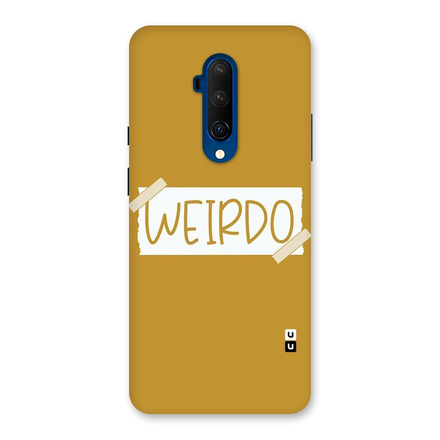Simple Weirdo Back Case for OnePlus 7T Pro
