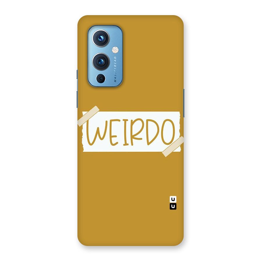Simple Weirdo Back Case for OnePlus 9