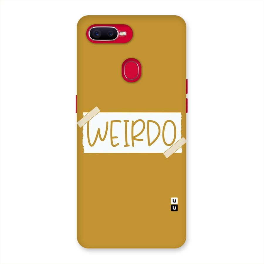 Simple Weirdo Back Case for Oppo F9 Pro