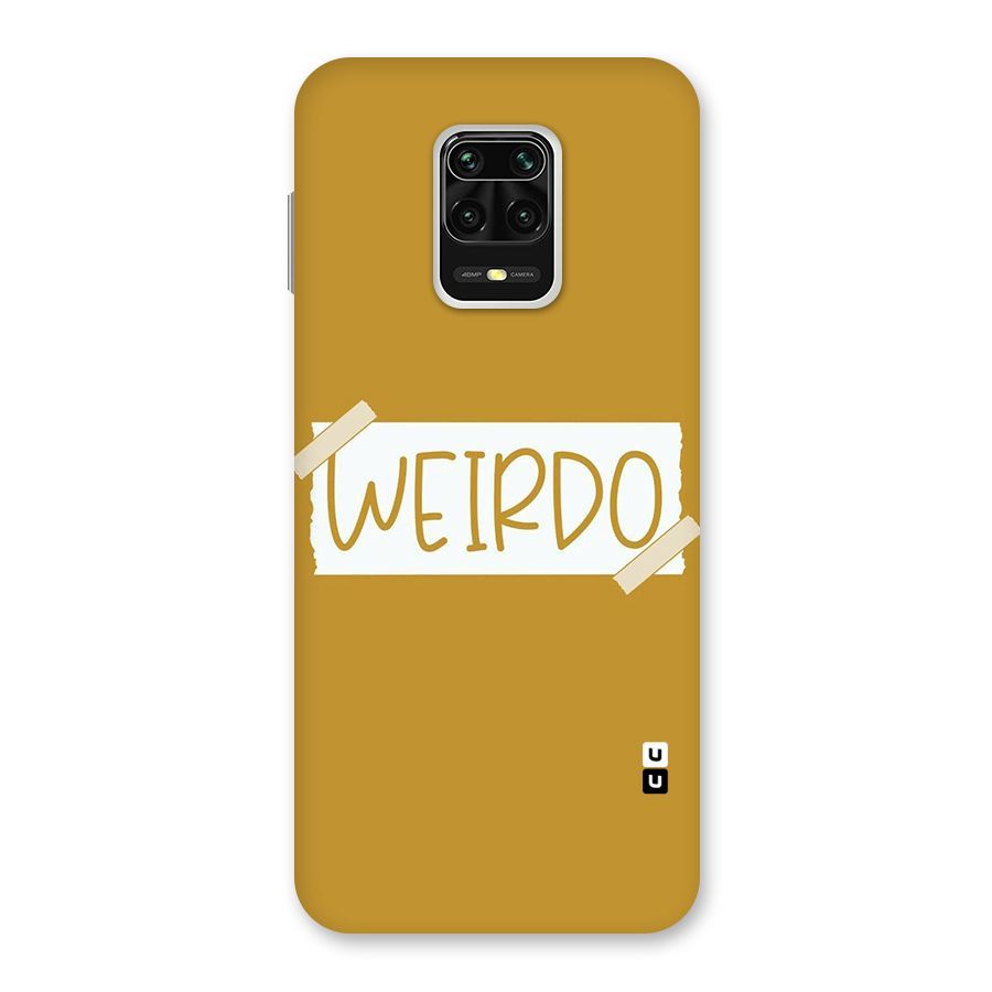 Simple Weirdo Back Case for Poco M2 Pro