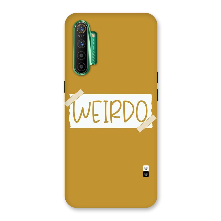 Simple Weirdo Back Case for Realme X2