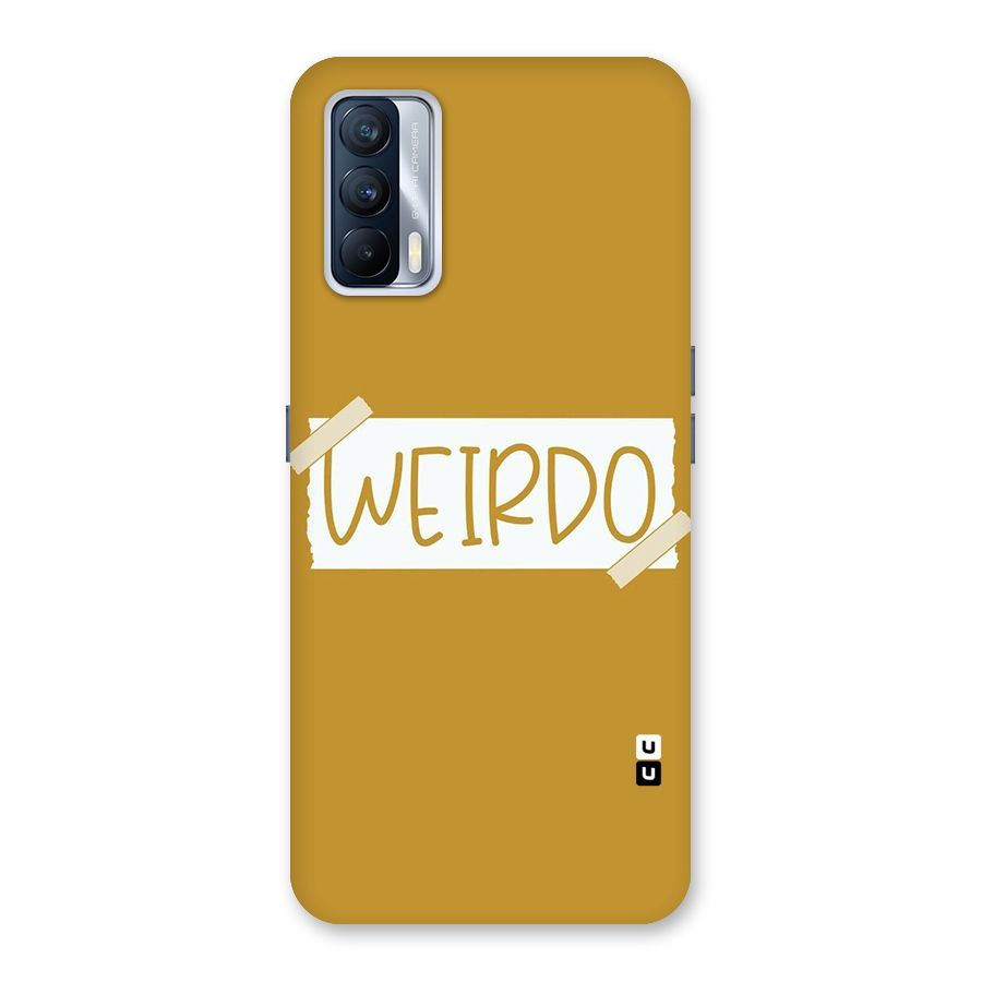 Simple Weirdo Back Case for Realme X7