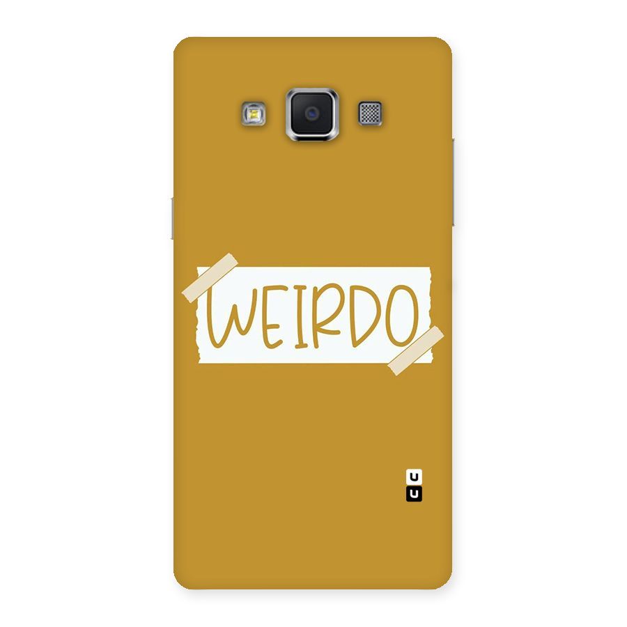 Simple Weirdo Back Case for Samsung Galaxy A5