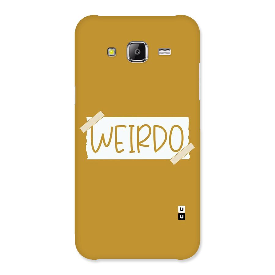 Simple Weirdo Back Case for Samsung Galaxy J2 Prime