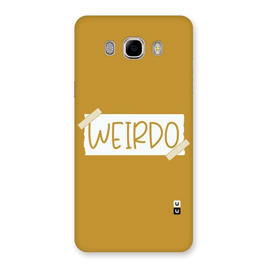 Simple Weirdo Back Case for Samsung Galaxy J7 2016